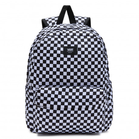 Old skool checkackpack - Black-white