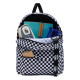 VANS, Old skool checkackpack, Black-white