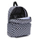 VANS, Old skool checkackpack, Black-white