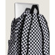 VANS, Old skool checkackpack, Black-white