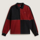 VANS, Check rugby ls knit, Poppy ember