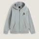 VANS, Dumpster raccoon full zip, Cement heather