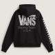 VANS, Vans racing full zip, Black