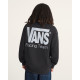 VANS, Vans racing ls tee, Black