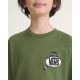 VANS, Dumpster raccoon ss tee, Green balsam