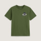 VANS, Dumpster raccoon ss tee, Green balsam