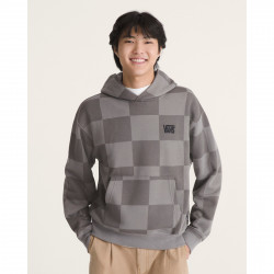 VANS, Tonal check stretch logoullover, Pewter