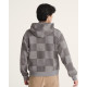 VANS, Tonal check stretch logoullover, Pewter