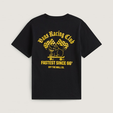Cat club ss tee - Black