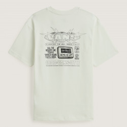 VANS, Vans hotline radio ss tee, Marshmallow