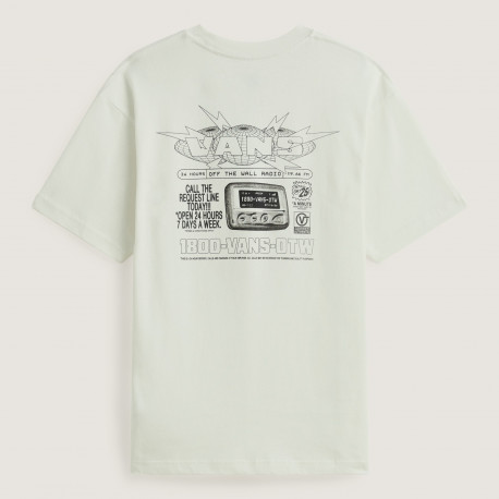 Vans hotline radio ss tee - Marshmallow