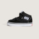 VANS, Half cab decon elastic lace, Suede black/white