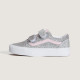VANS, Old skool v, Glitter silver/pale petal