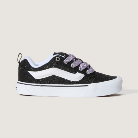 Knu skool - Glitter black/purple