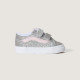 VANS, Old skool v, Glitter silver/pale petal