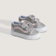 VANS, Old skool v, Glitter silver/pale petal