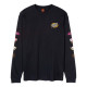 SANTA CRUZ, Knibbs cryptic ls t-shirt, Black