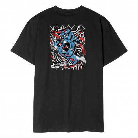 Damaged hand t-shirt - Black