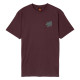 SANTA CRUZ, Scourge dot t-shirt, Dark plum