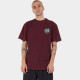 SANTA CRUZ, Scourge dot t-shirt, Dark plum