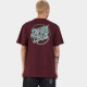 SANTA CRUZ, Scourge dot t-shirt, Dark plum