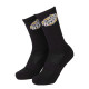 SANTA CRUZ, Broken dot sock, Black