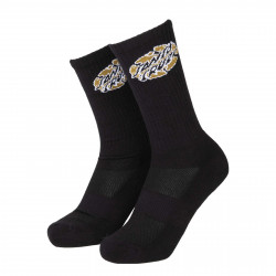 SANTA CRUZ, Broken dot sock, Black