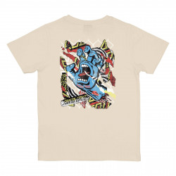 SANTA CRUZ, Youth damaged hand t-shirt, Wax paper