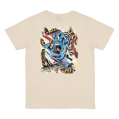 Youth damaged hand t-shirt - Wax paper