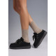 D.FRANKLIN, Nordic clog, Black