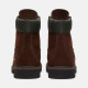TIMBERLAND, Timberland heritage 6 inch lace up waterproof boot, Dk brown nubuck w gold