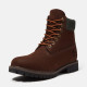 TIMBERLAND, Timberland heritage 6 inch lace up waterproof boot, Dk brown nubuck w gold