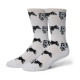 HUF, Socks moo crew, White