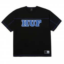 HUF, T-shirt legacy football, Black