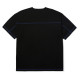 HUF, T-shirt legacy football, Black