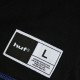 HUF, T-shirt legacy football, Black