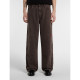 DICKIES, Double knee loose straight jeans, Dark brown