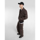 DICKIES, Double knee loose straight jeans, Dark brown