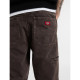 DICKIES, Double knee loose straight jeans, Dark brown