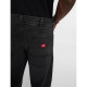 DICKIES, 954 relaxed straight work jeans, Black wash faded