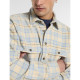 DICKIES, Dad flannel shirt, Wood ash