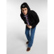 DICKIES, Hilham lined denim hooded bomber, Black