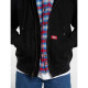 DICKIES, Hilham lined denim hooded bomber, Black