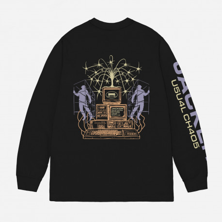 Mk-ultra long-sleeves - Black