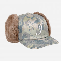 JACKER, Flap ear snapback 5 panel desert, Camo