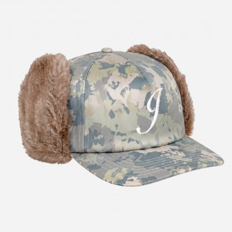 Flap ear snapback 5 panel desert - Camo