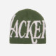 JACKER, Blur mohair beanie, Green