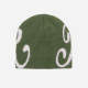 JACKER, Blur mohair beanie, Green