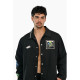 NATIF, Coach jacket snake, Noir