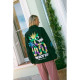 NATIF, Coach jacket snake, Noir